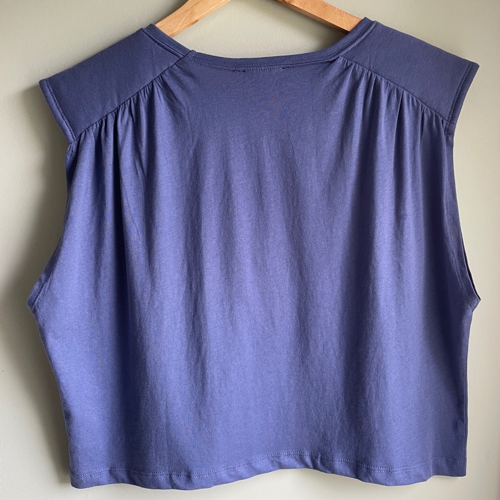 Sleeveless Crop Tee - Picture 6 of 8